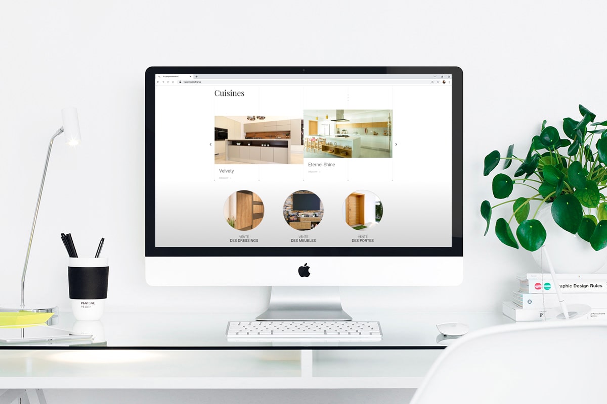 Création d&rsquo;un site web pour : QUATTRO