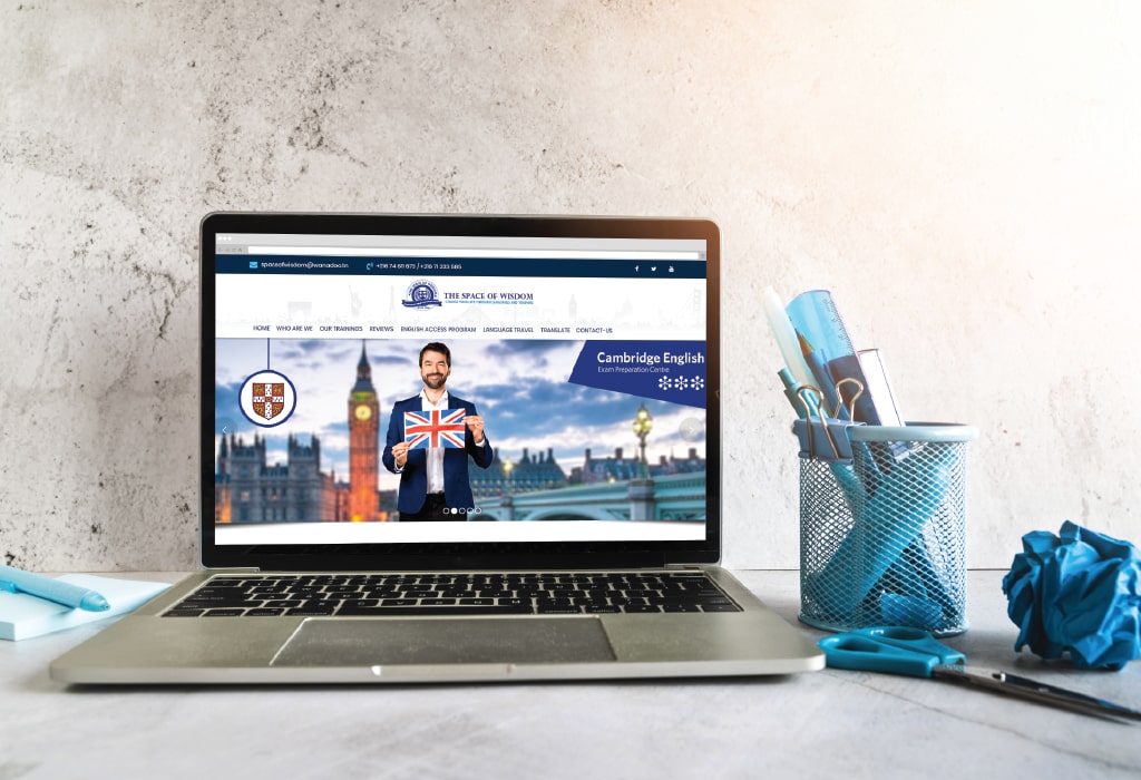 Création d&rsquo;un site web pour : Space Of Wisdom