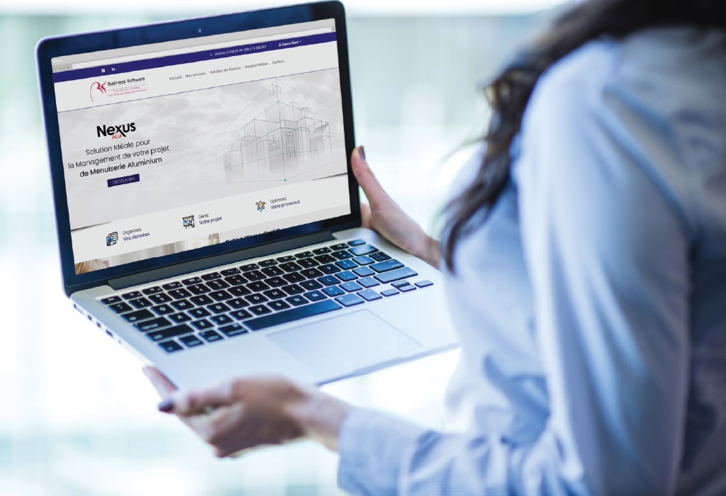 Création d&rsquo;un site web pour :Business Software