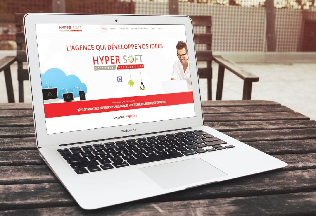 Création d&rsquo;un site web pour : Hypersoft