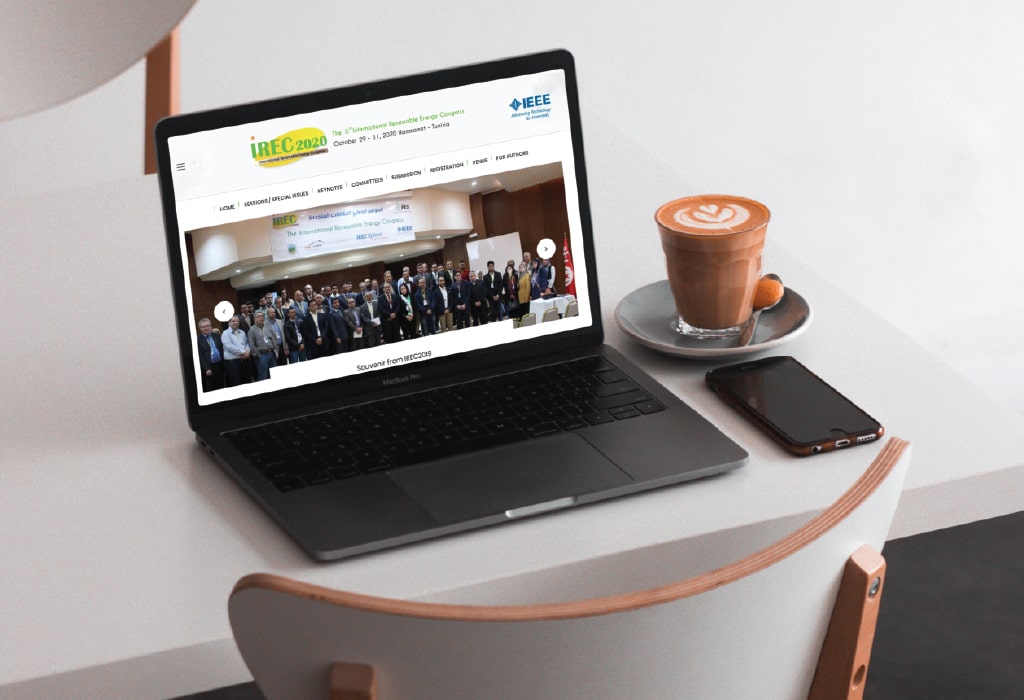 Création d&rsquo;un site web pour : Irec