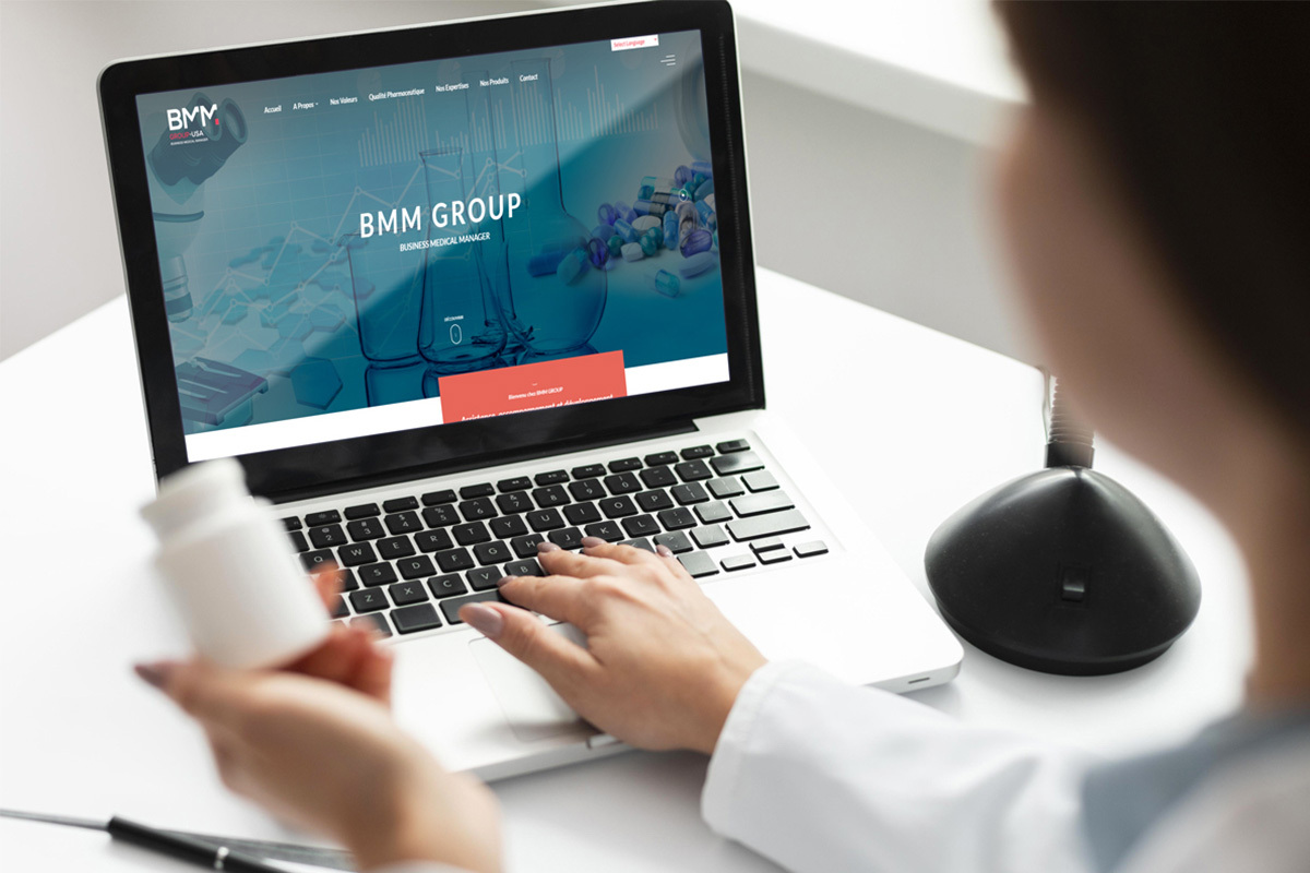 Création site web pour BMM Group