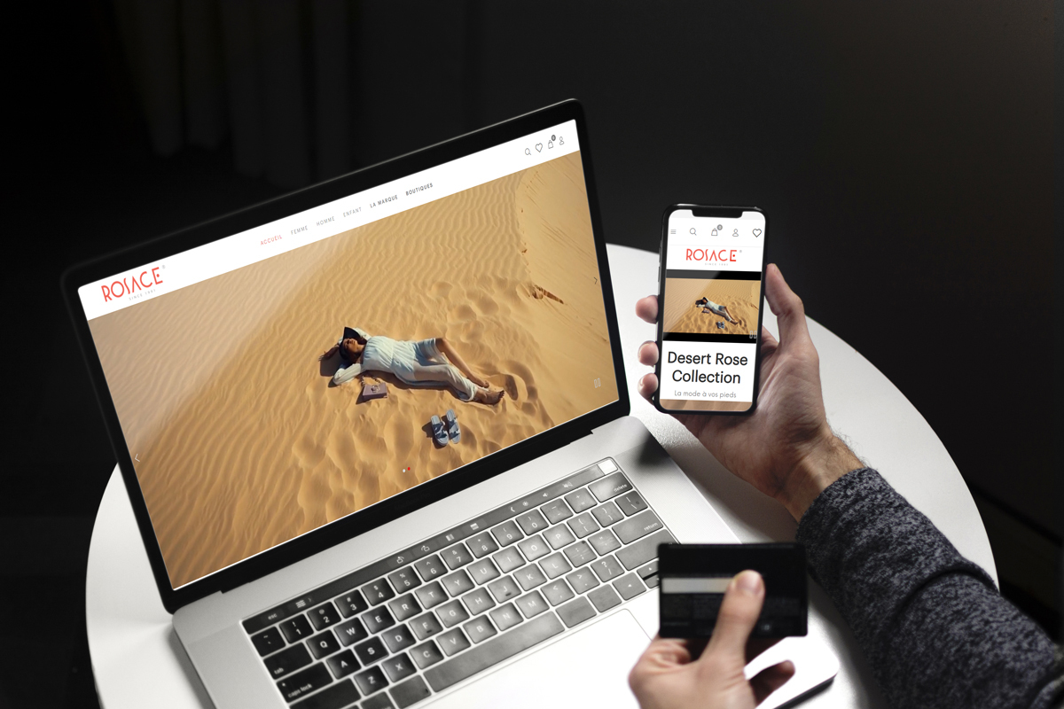 Site E-commerce Rosace