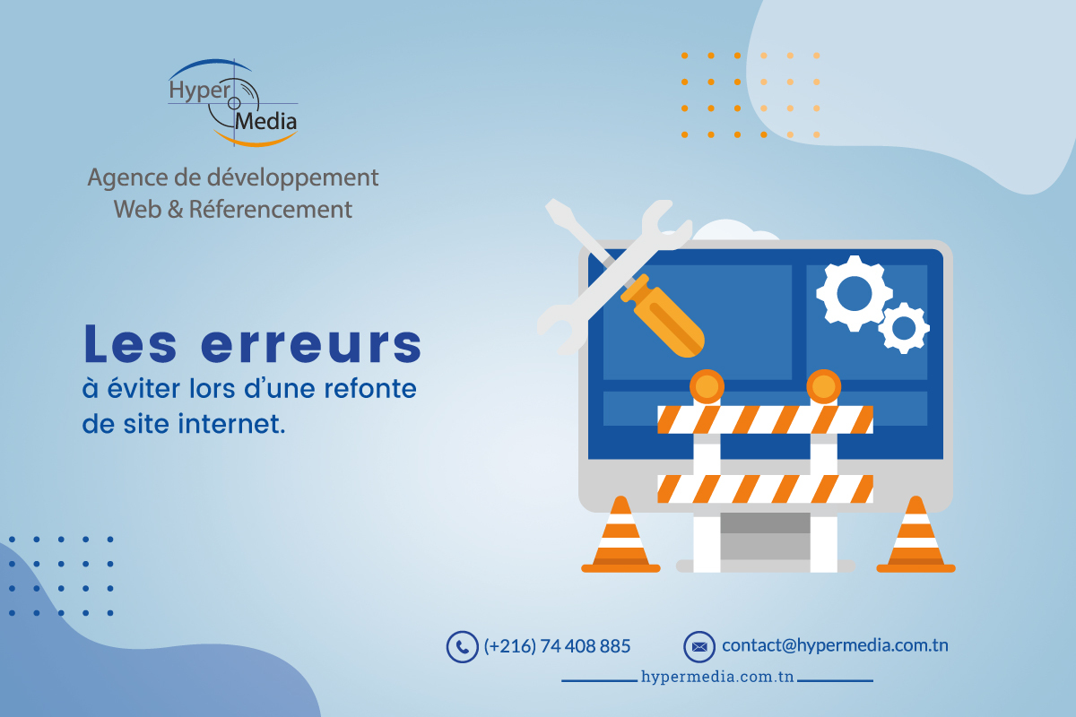 Les erreurs à éviter lors d’une refonte de site internet